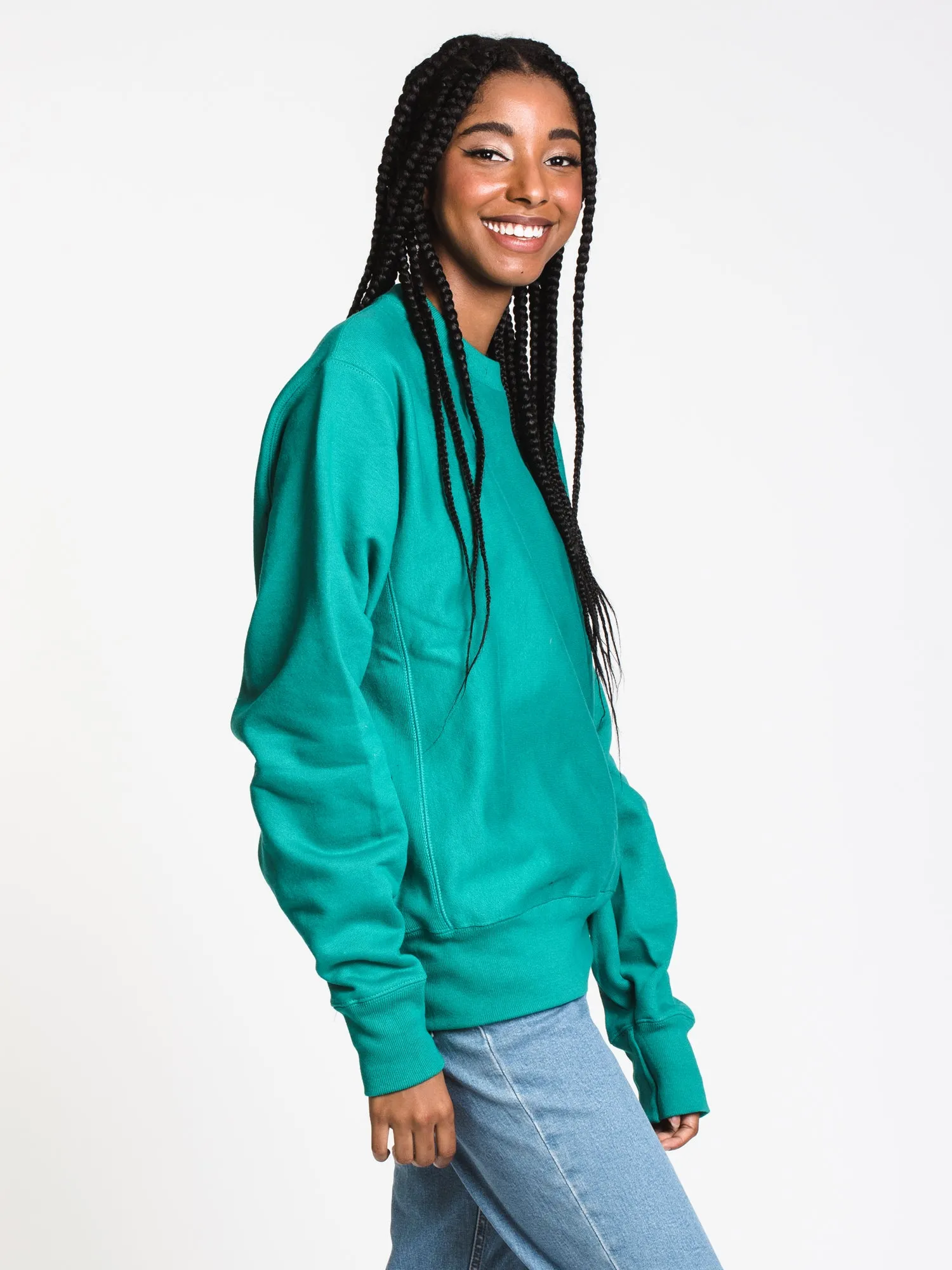 CHAMPION BOYFRIEND REVERSE WEAVE CREWNECK SWEATER - CLEARANCE sold by Boathouse product image thumbnail 3