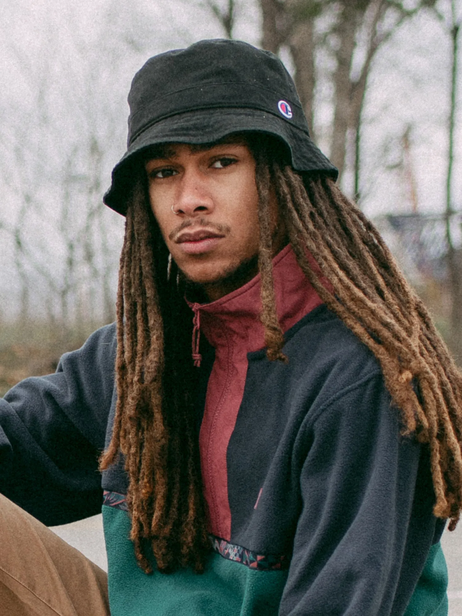 CHAMPION GARMENT WASHED RELAXED BUCKET HAT - CLEARANCE sold by Boathouse