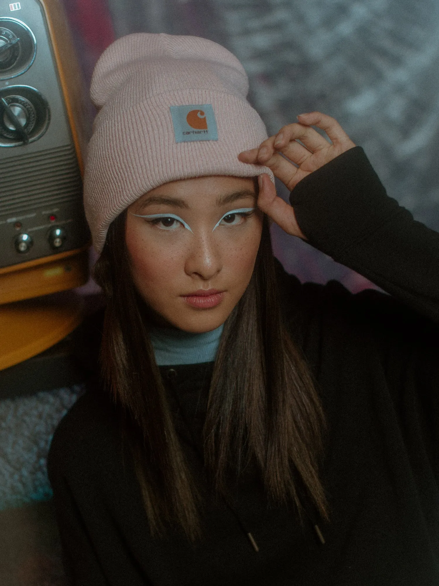 CARHARTT WATCH BEANIE - ASH ROSE - CLEARANCE sold by Boathouse