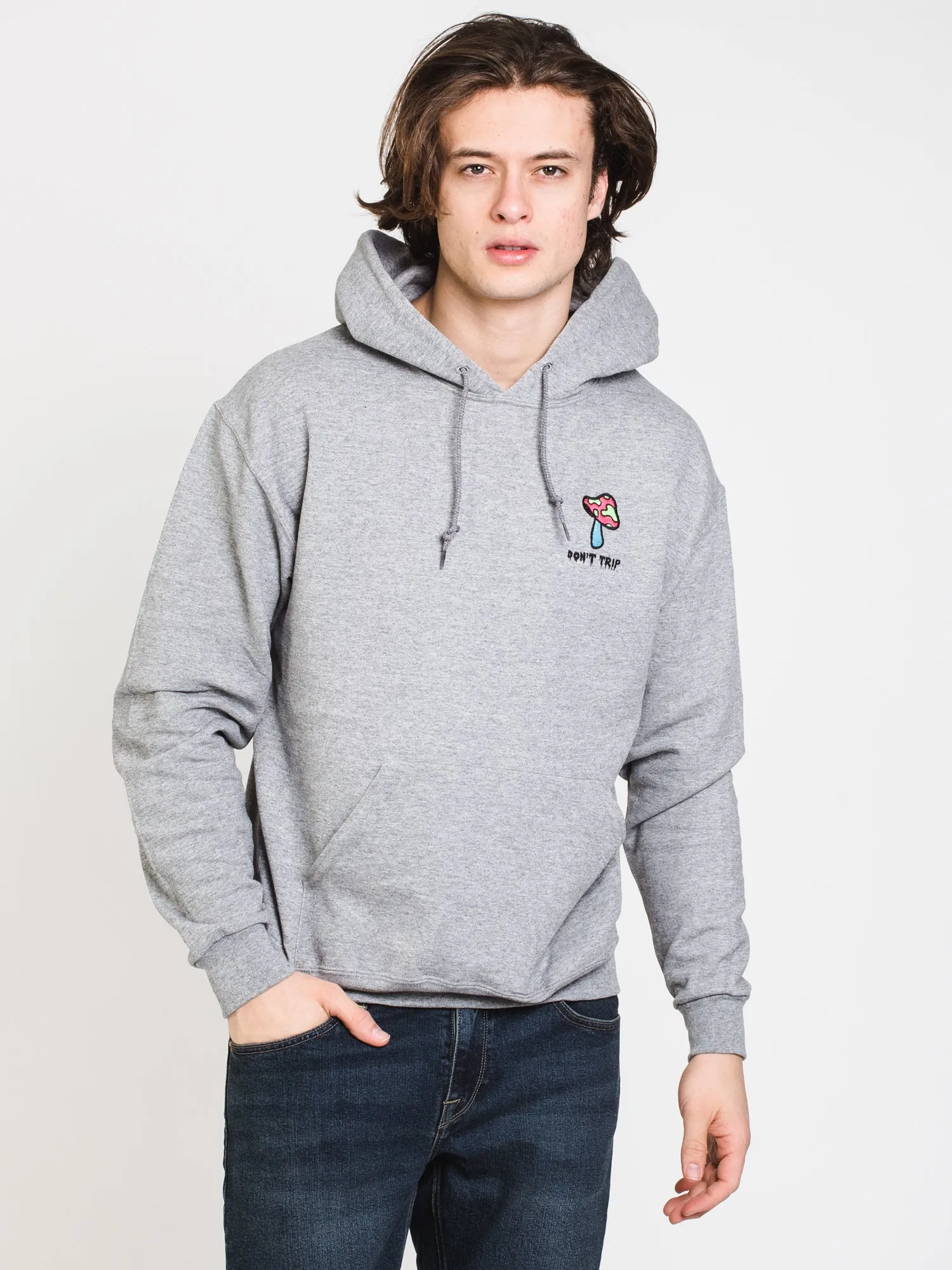 DON'T TRIP EMBROIDERED HOODIE - CLEARANCE sold by Boathouse