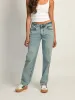 HARLOW BAGGY JEAN - LIGHT WASH sold by Boathouse