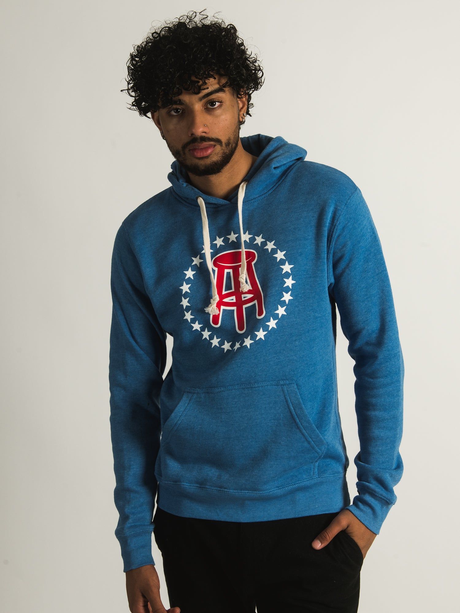 BARSTOOL SPORTS BARSTOOL LONG SLEEVE PULLOVER HOODIE sold by Boathouse product image thumbnail 2