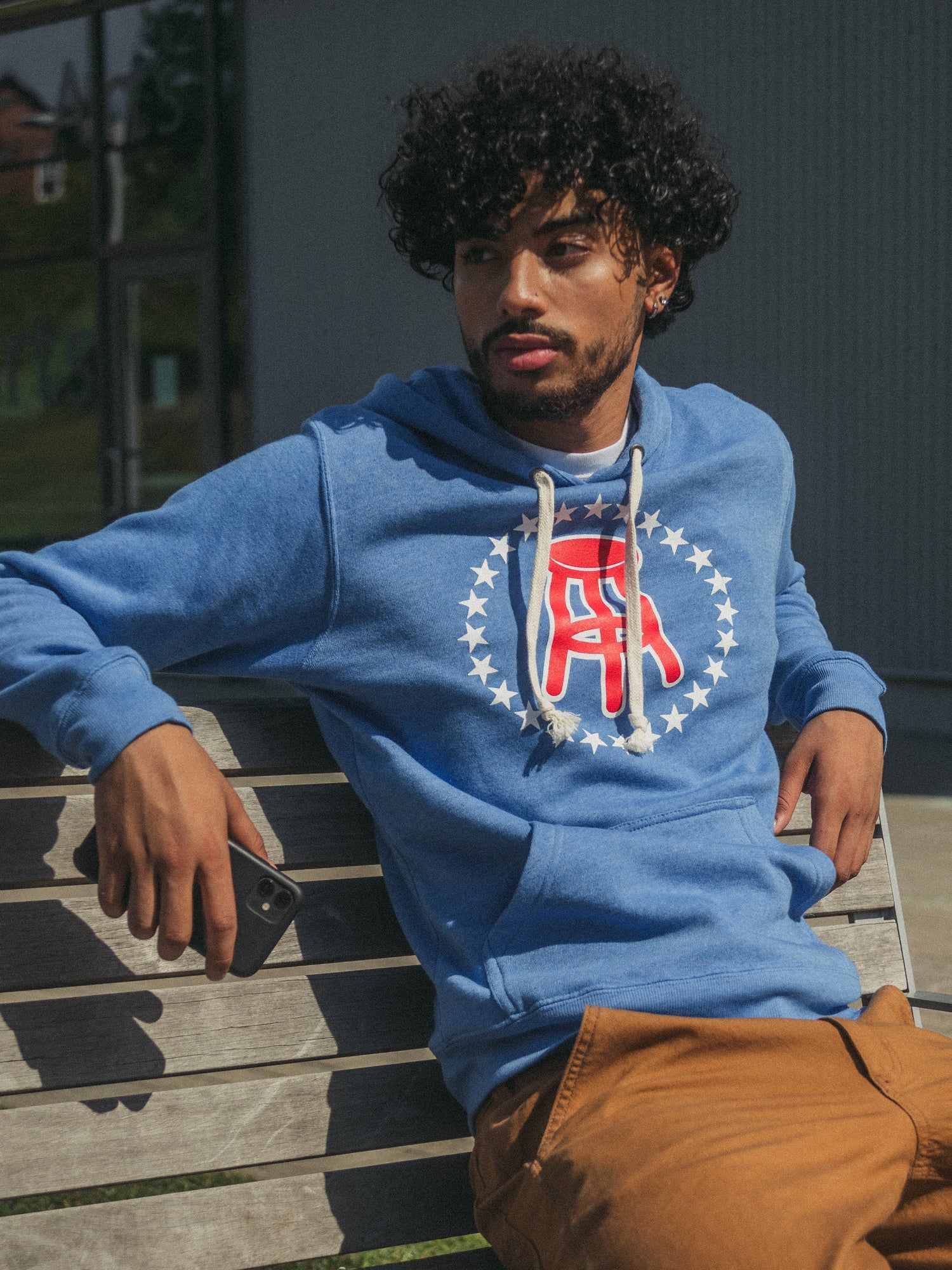 BARSTOOL SPORTS BARSTOOL LONG SLEEVE PULLOVER HOODIE sold by Boathouse