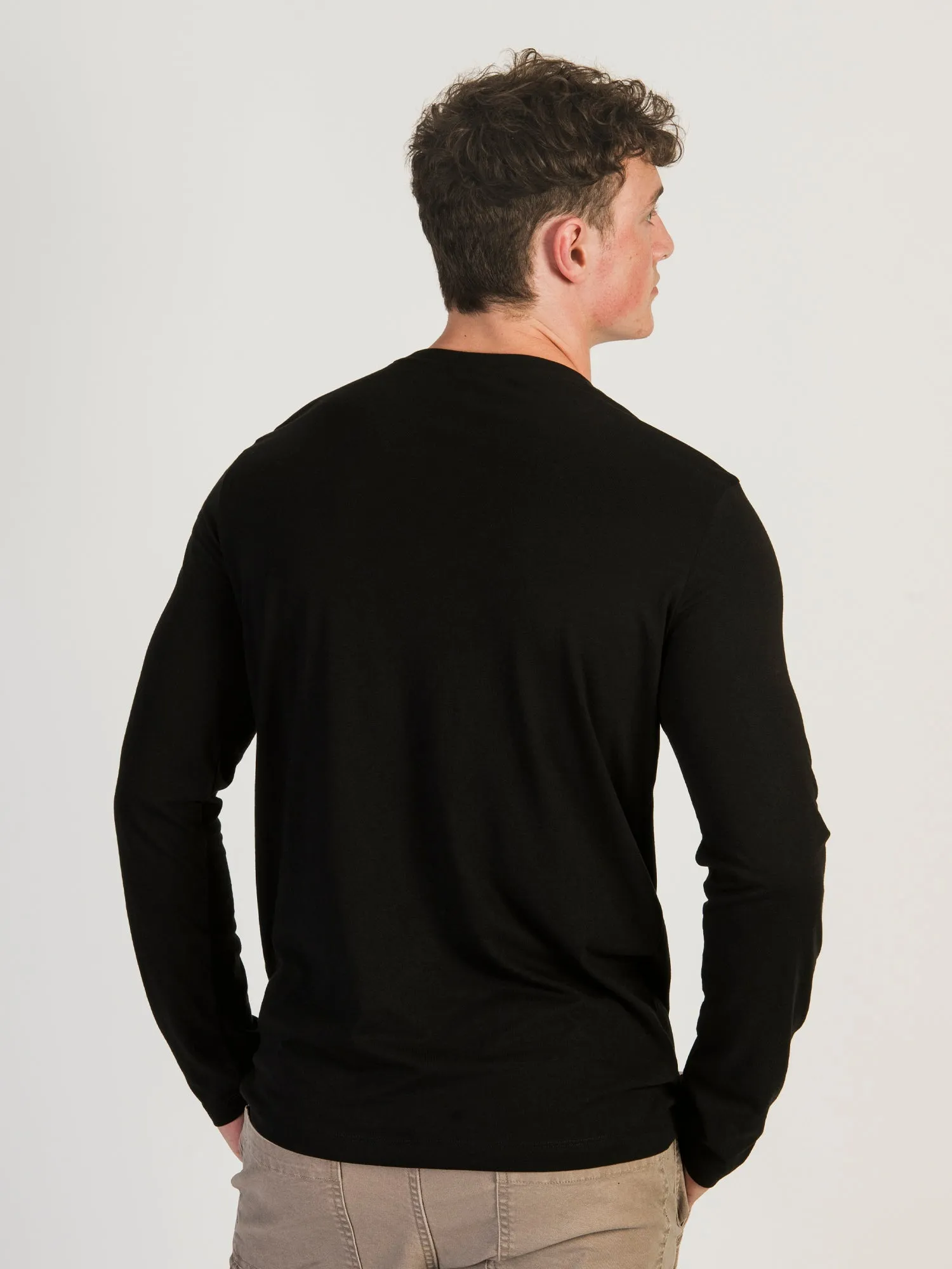 KOLBY LONG SLEEVE CREW NECK TEE - CLEARANCE sold by Boathouse product image thumbnail 4