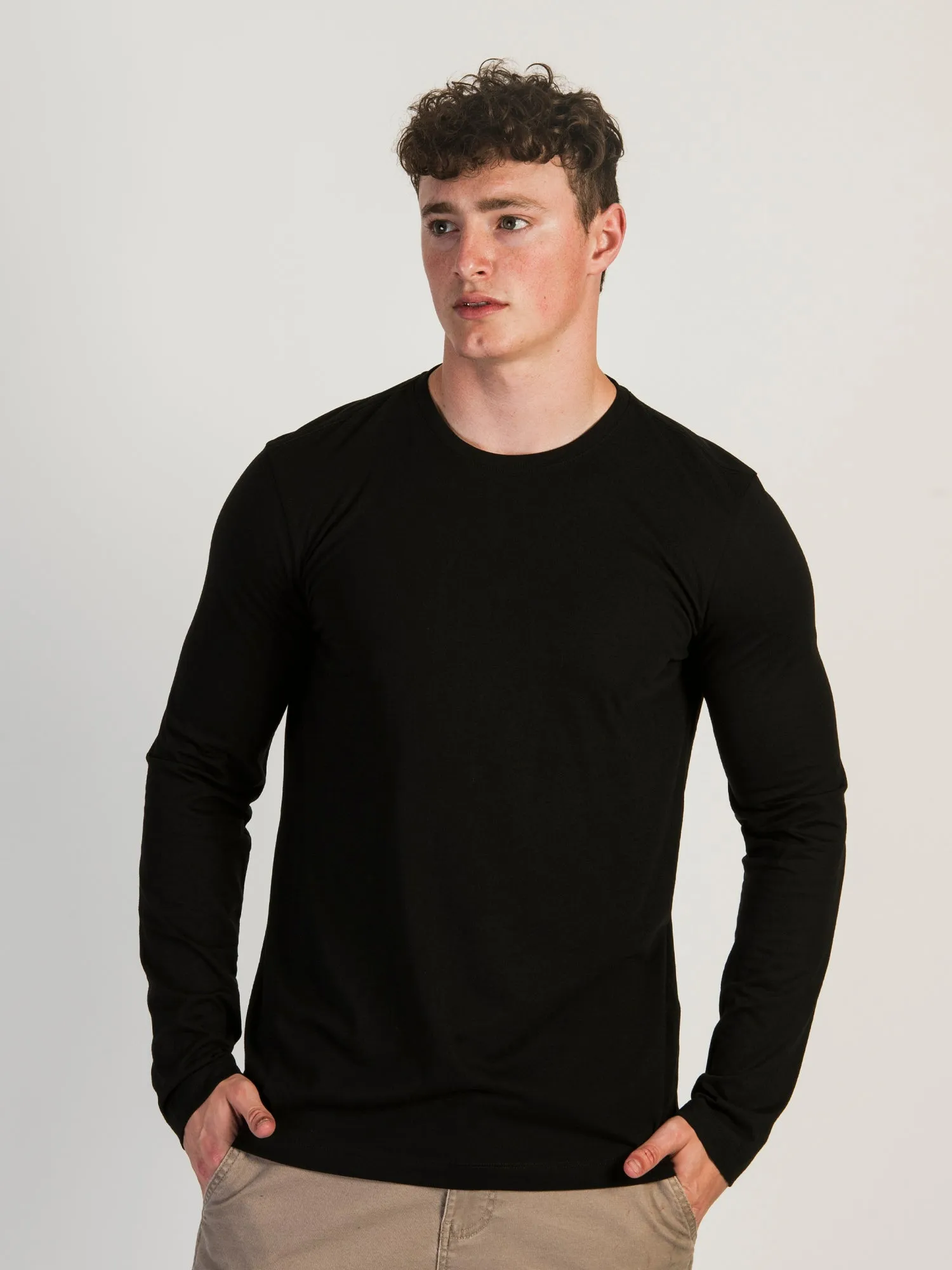 KOLBY LONG SLEEVE CREW NECK TEE - CLEARANCE sold by Boathouse