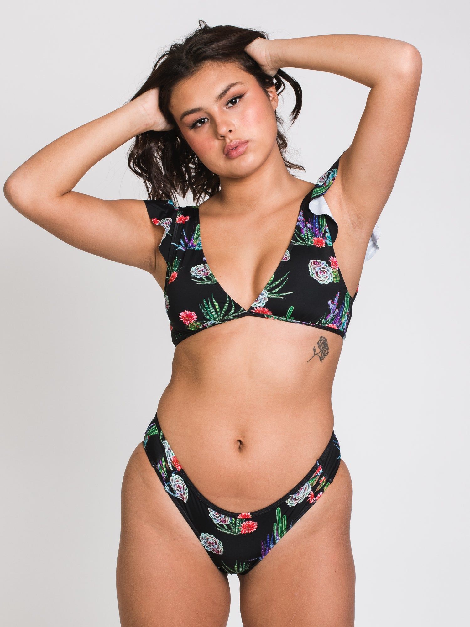 EIDON BILLIE RUFFLE TOP - SENORITA - CLEARANCE sold by Boathouse
