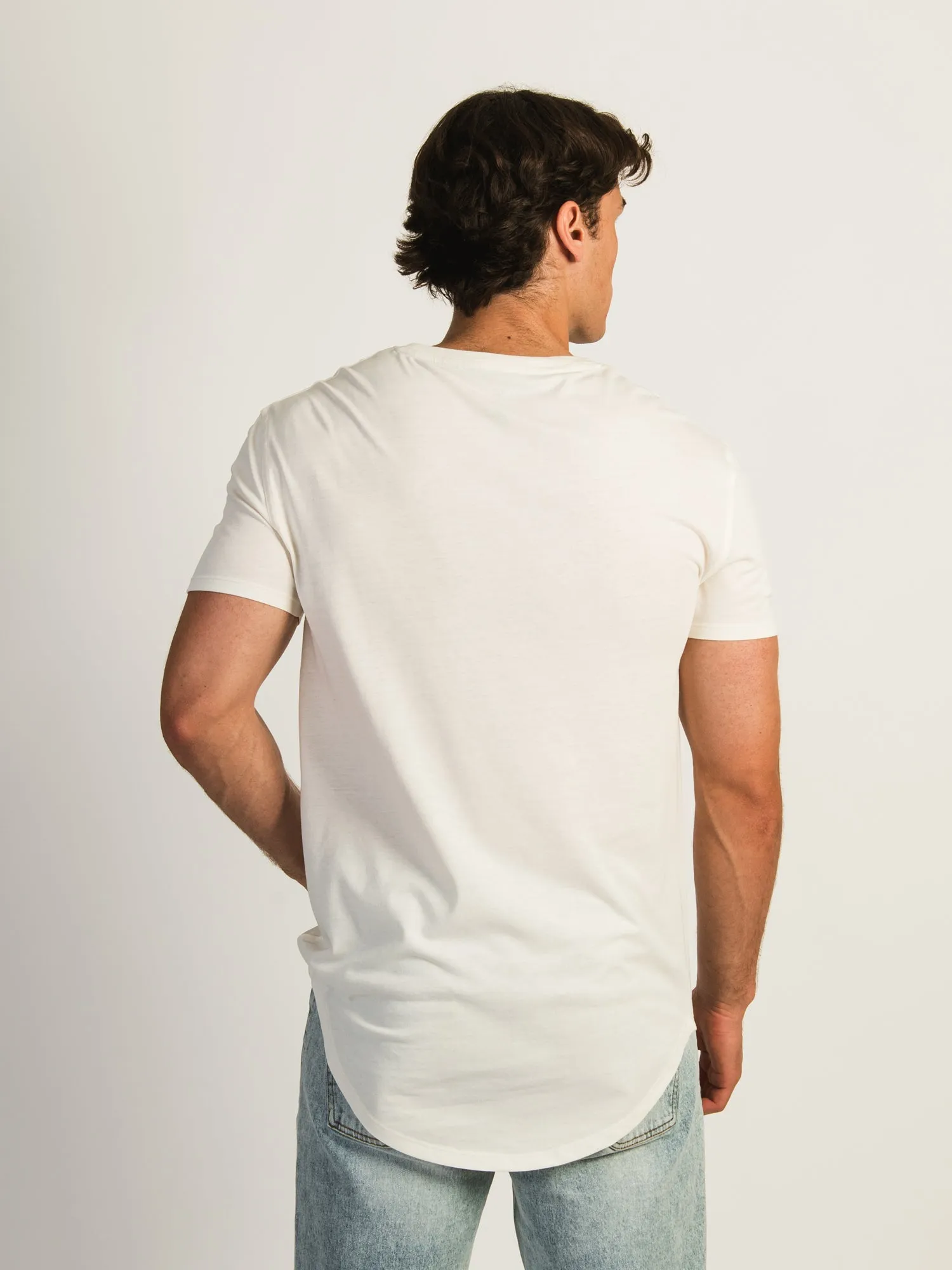 LONGLINE TEE- CREAM sold by Boathouse product image thumbnail 2