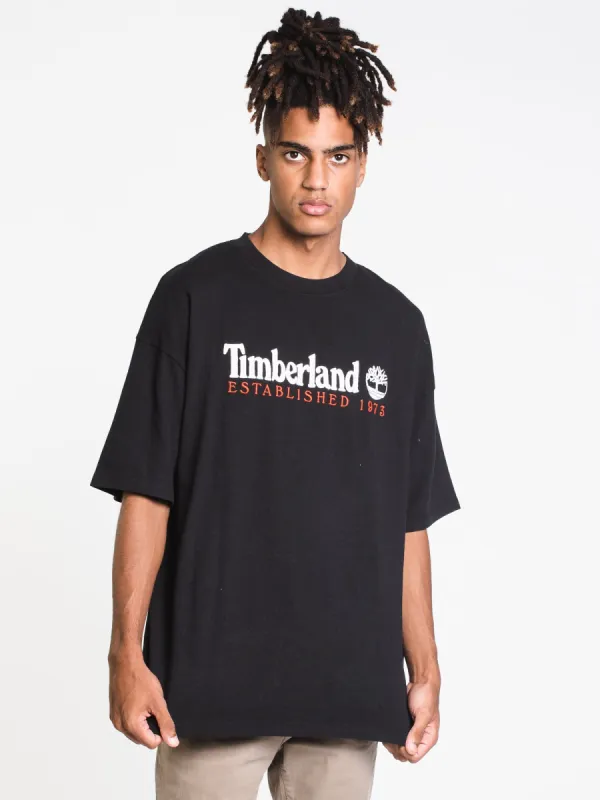 MENS OUTDOOR ARCHIVE EMBROIDERED SHORT SLEEVE T - CLEARANCE made by Boathouse