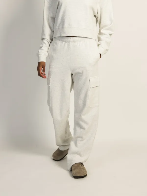 HARLOW ANDI CARGO SWEATPANT - CLOUD made by Harlow