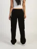 HARLOW LOW RISE CARGO PANT - BLACK - CLEARANCE sold by Boathouse