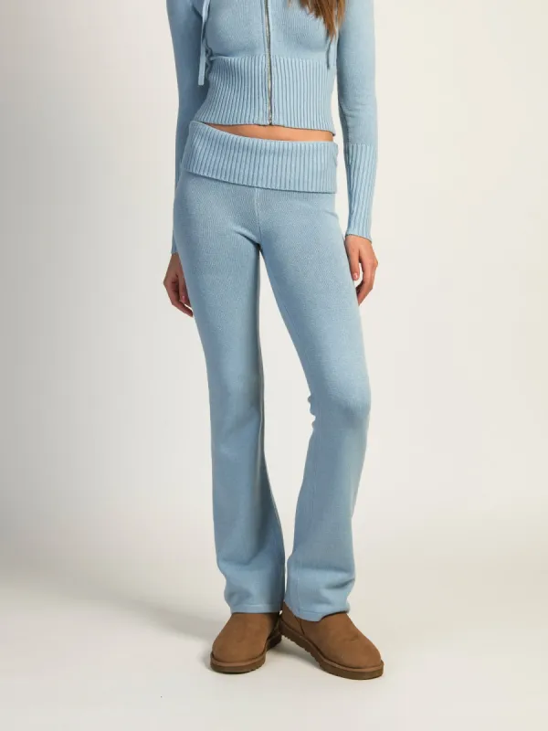 HARLOW BROOKE FLARE PANT - BABY BLUE - CLEARANCE sold by Boathouse