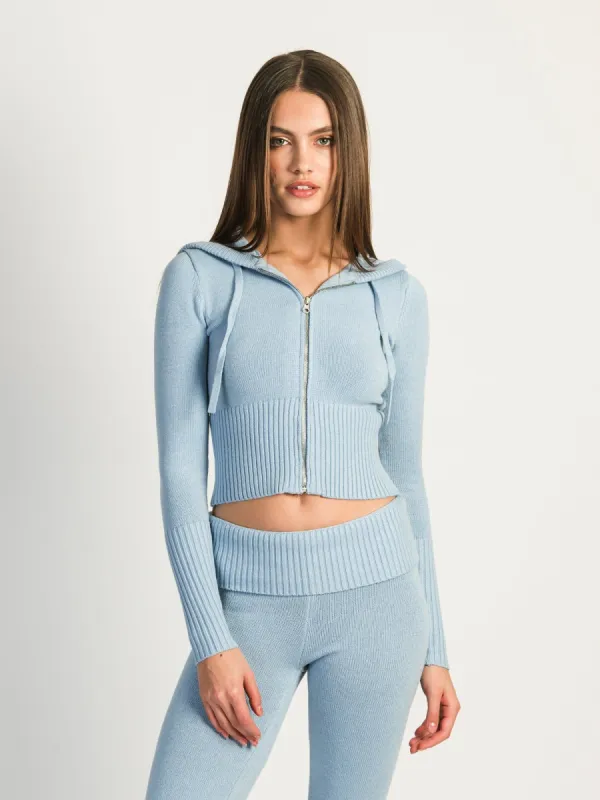HARLOW BROOKE SWEATER - BABY BLUE sold by Boathouse