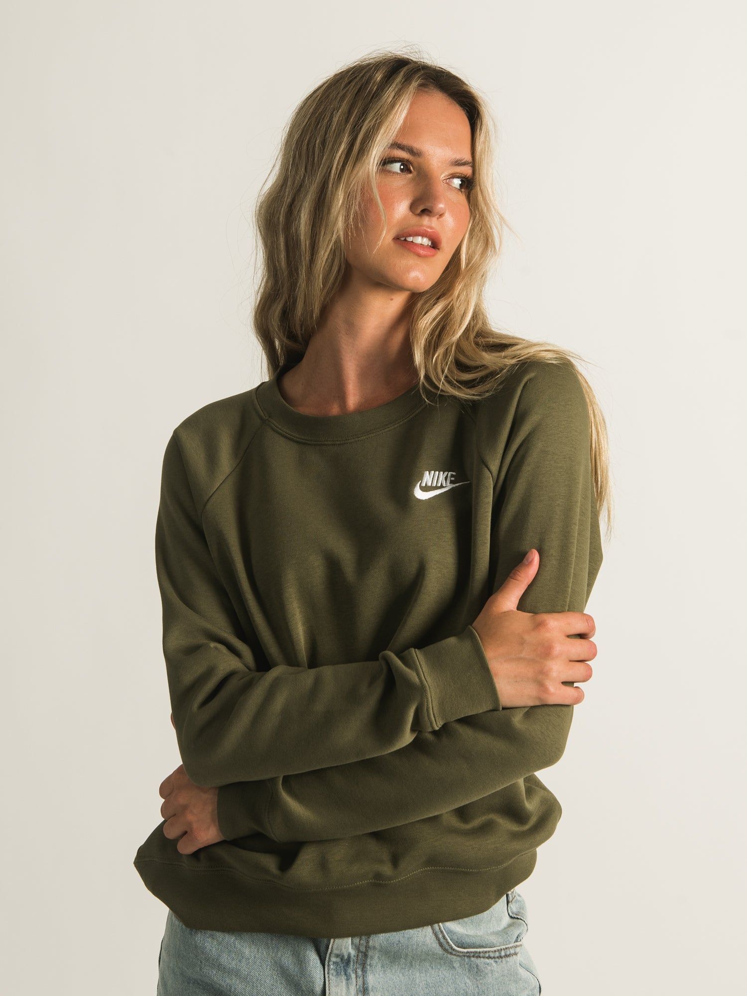 NIKE ESSENTIALS FLEECE CREW - CLEARANCE sold by Boathouse product image thumbnail 4