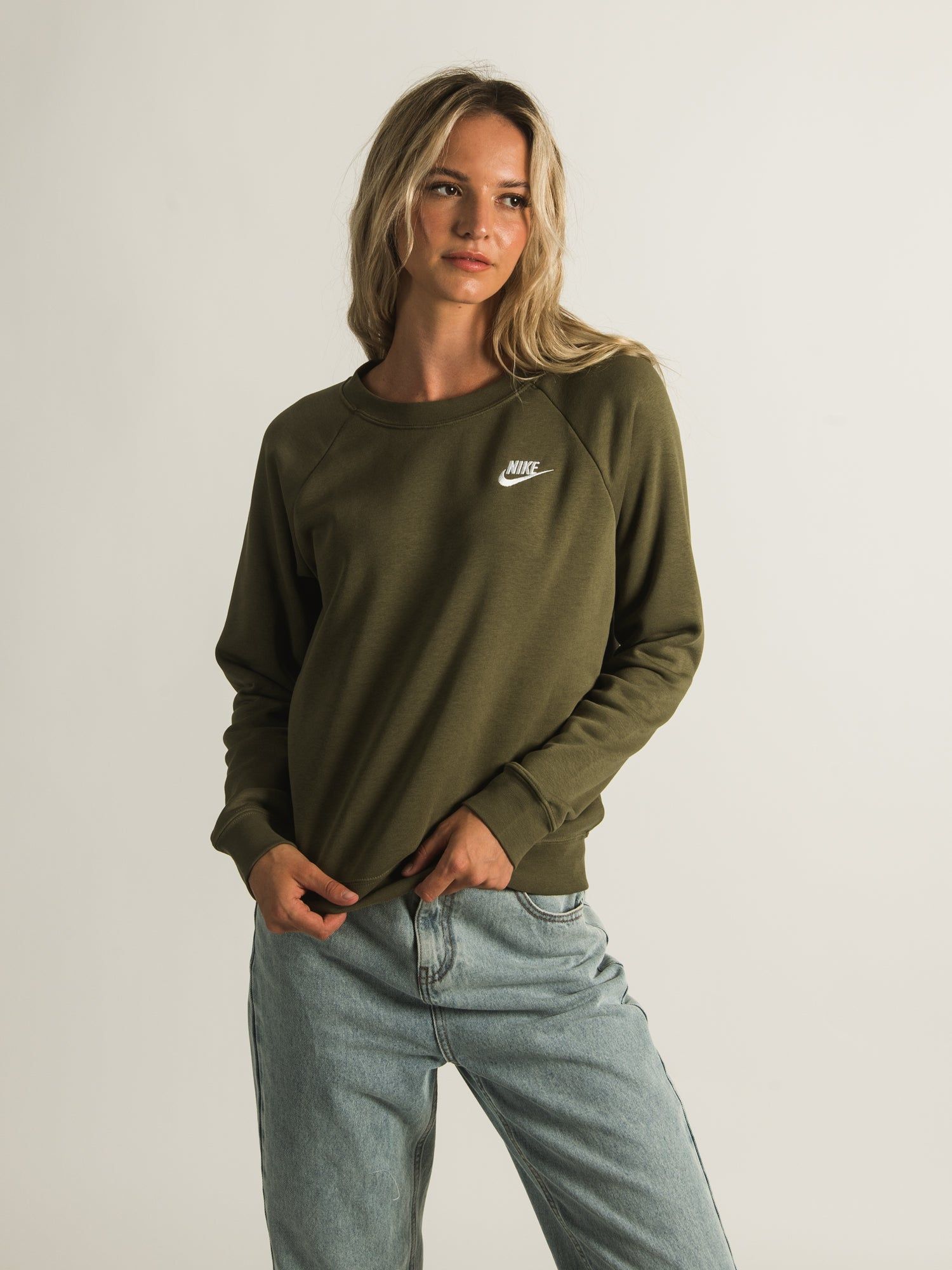 NIKE ESSENTIALS FLEECE CREW - CLEARANCE sold by Boathouse product image thumbnail 2