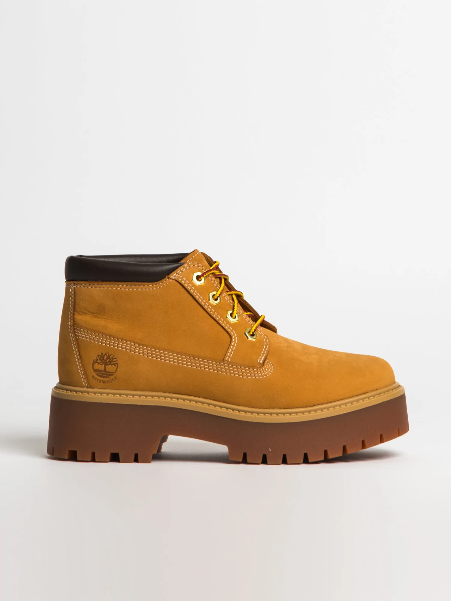 WOMENS TIMBERLAND PREM PLTFRMWATERPROOF CHUKKA NUBUCK sold by Boathouse
