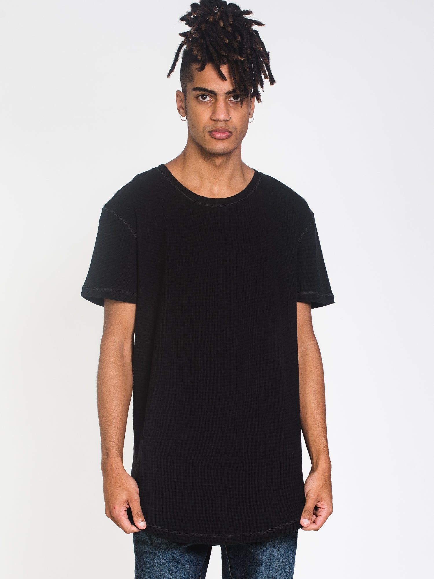 MENS LONGLINE WAFFLE T - CLEARANCE sold by Boathouse