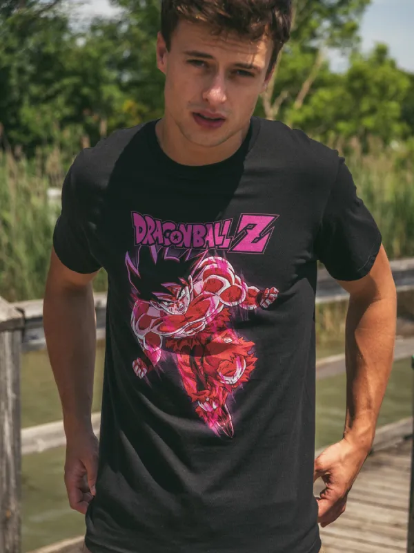 NTD APPAREL DRAGON BALL Z GOKU JUMP T-SHIRT  - CLEARANCE sold by Boathouse