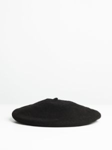 WOOL BERET - BLACK - CLEARANCE sold by Boathouse