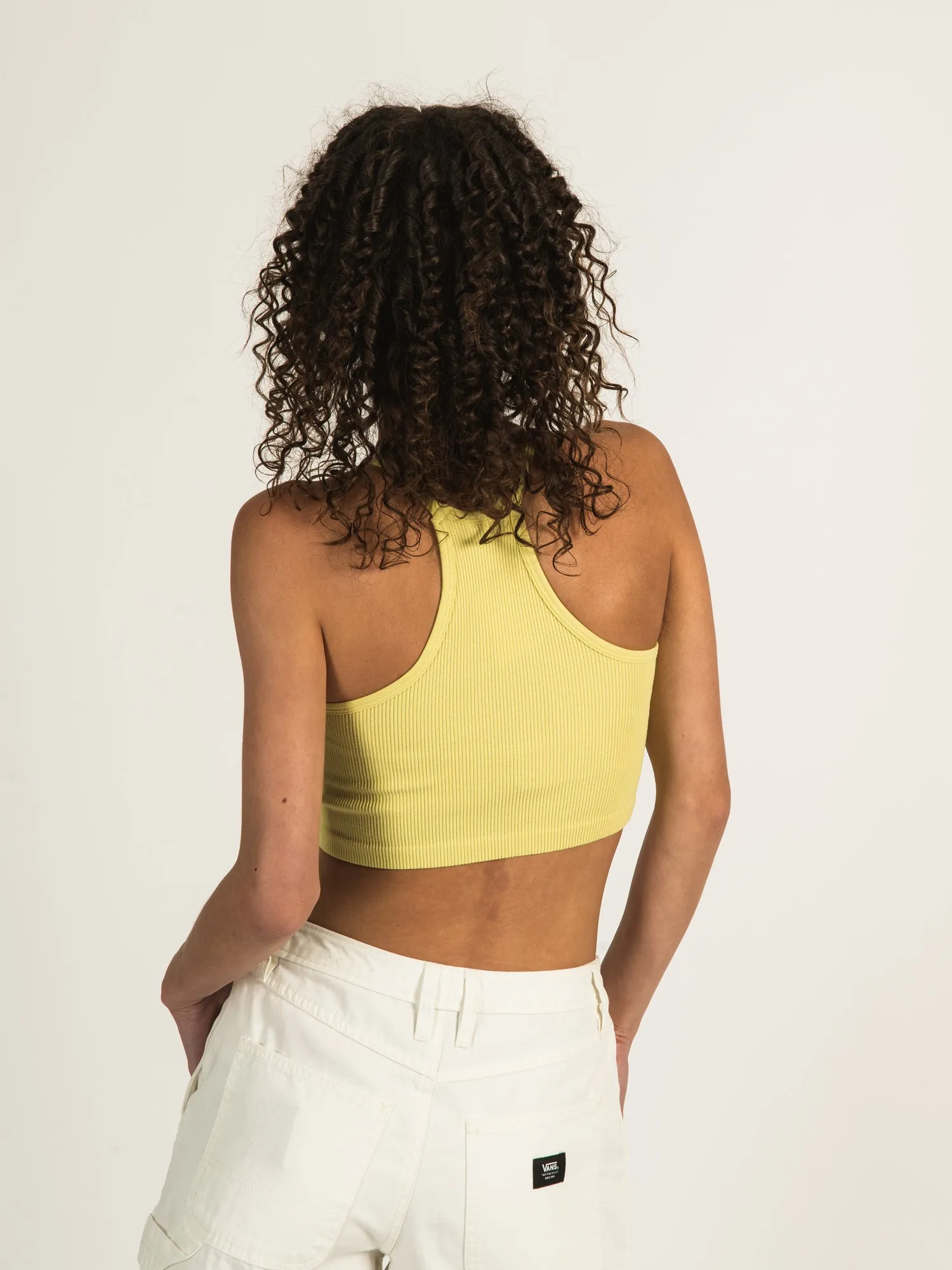 DYNAMIC THICK RIB RACERBACK CROP TANK - CLEARANCE sold by Boathouse product image thumbnail 3