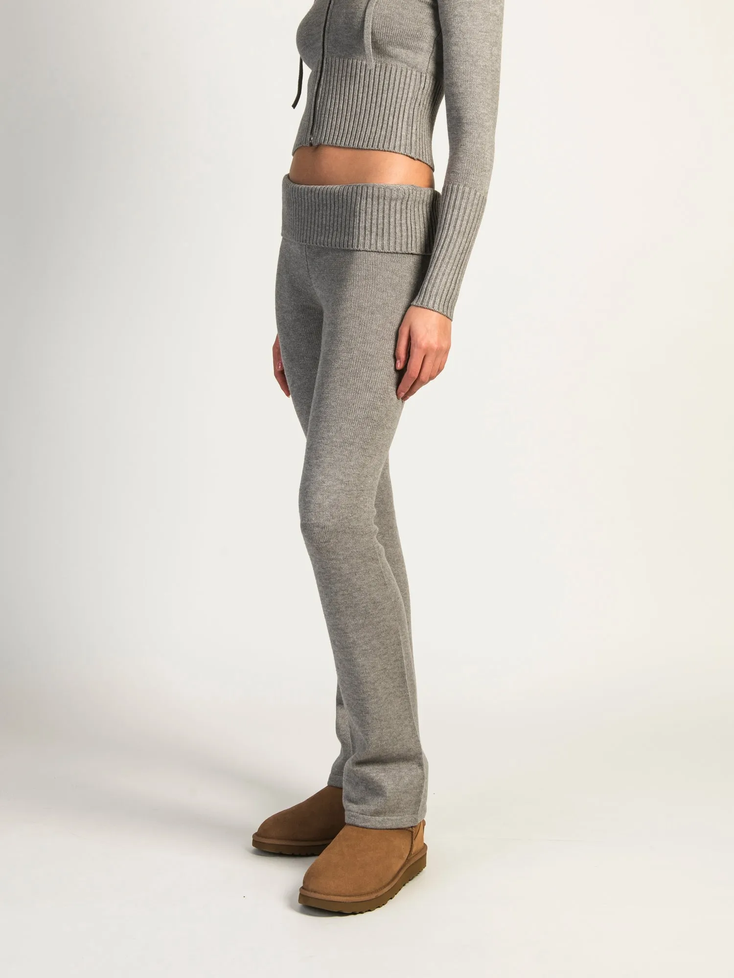 HARLOW BROOKE FLARE PANT - GREY sold by Boathouse product image thumbnail 3