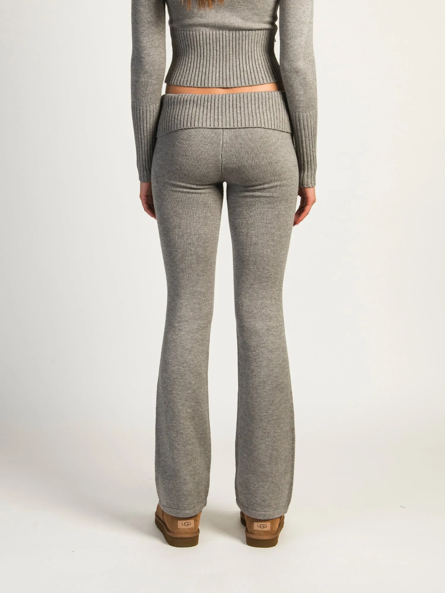HARLOW BROOKE FLARE PANT - GREY sold by Boathouse product image thumbnail 4