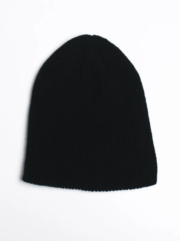 CLASSIC SOLID BEANIE BLACK - CLEARANCE sold by Boathouse