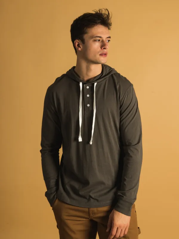 KOLBY RUSH HOODIE HENLEY - CLEARANCE sold by Boathouse