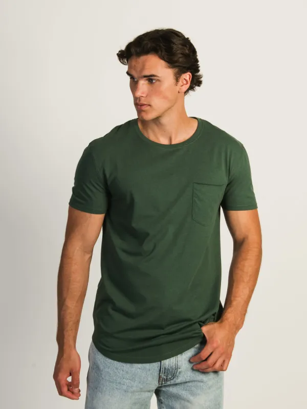 LONGLINE TEE- PINE sold by Boathouse