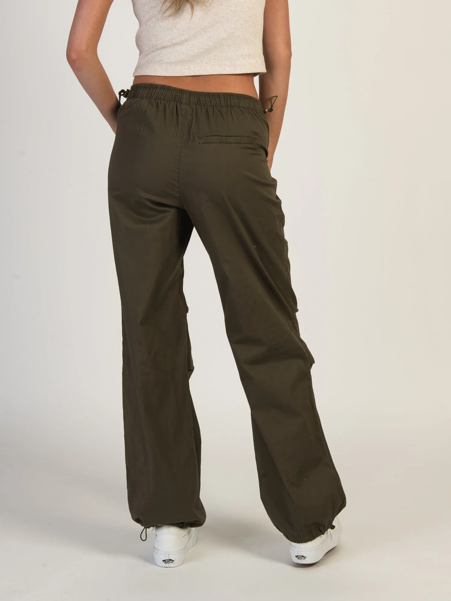 HARLOW PAXTON PARACHUTE PANT - ARMY - CLEARANCE sold by Boathouse product image thumbnail 4