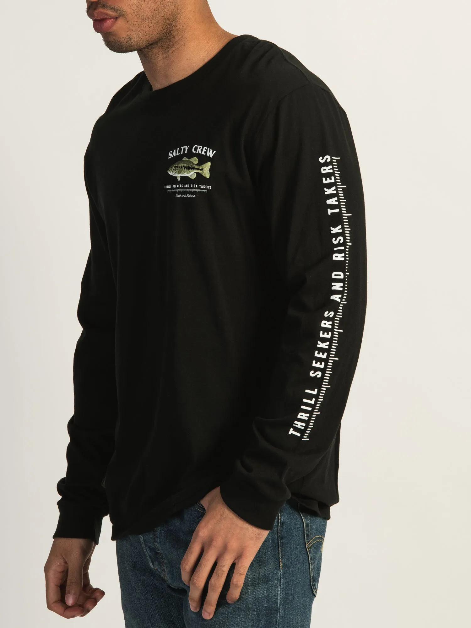 SALTY CREW BIG MOUTH PREM LONG SLEEVE TEE sold by Boathouse product image thumbnail 3