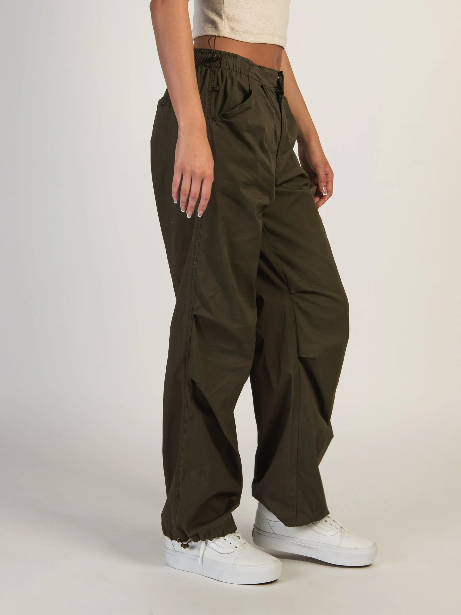 HARLOW PAXTON PARACHUTE PANT - ARMY - CLEARANCE sold by Boathouse product image thumbnail 3