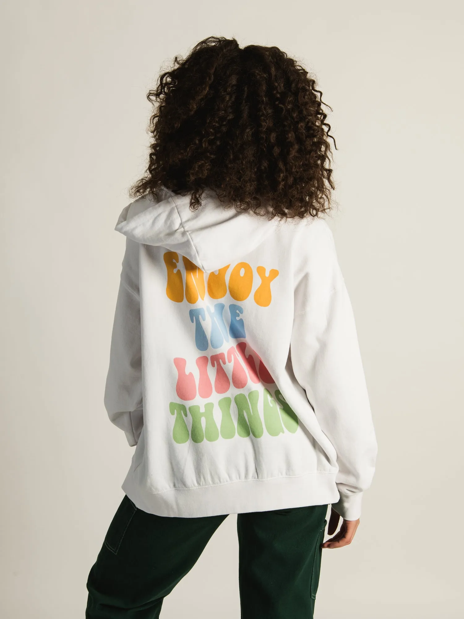 HARLOW MARIAH OVERSIZED SCREEN ZIP UP HOODIE - CLEARANCE sold by Boathouse product image thumbnail 3