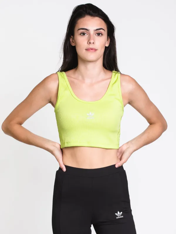 WOMENS CROPPED RIB TANK TOP- LIM - CLEARANCE sold by Boathouse