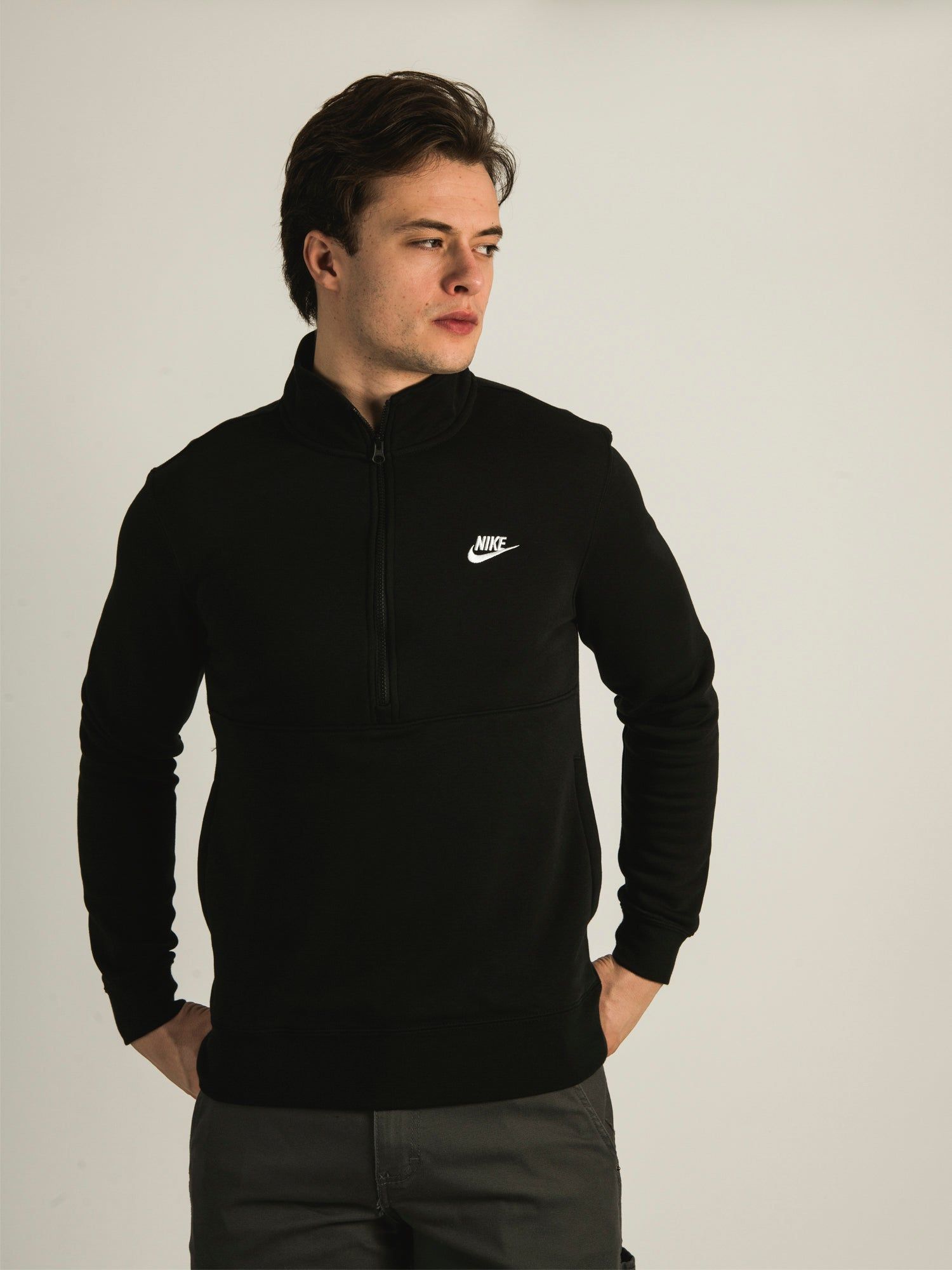 NIKE SPORTSWEAR CLUB 1/2 ZIP sold by Boathouse