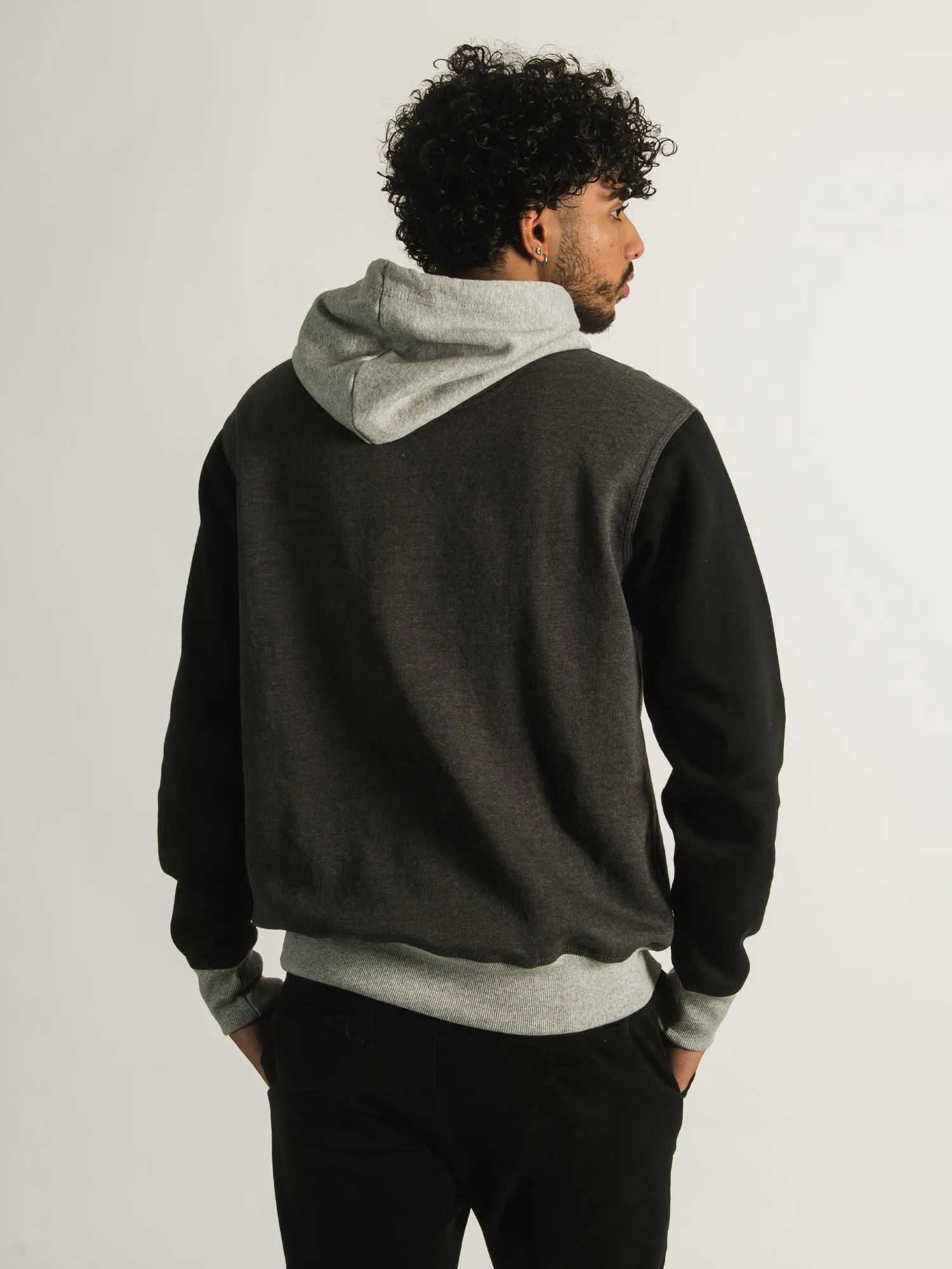 CHAMPION POWERBLEND COLOUR BLOCK PULLOVER HOODIE - CLEARANCE sold by Boathouse product image thumbnail 3