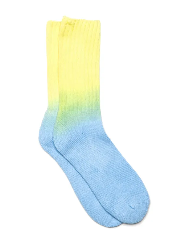 SCOUT & TRAIL OMBRE SOCKS - BLUE YELLOW - CLEARANCE sold by Boathouse