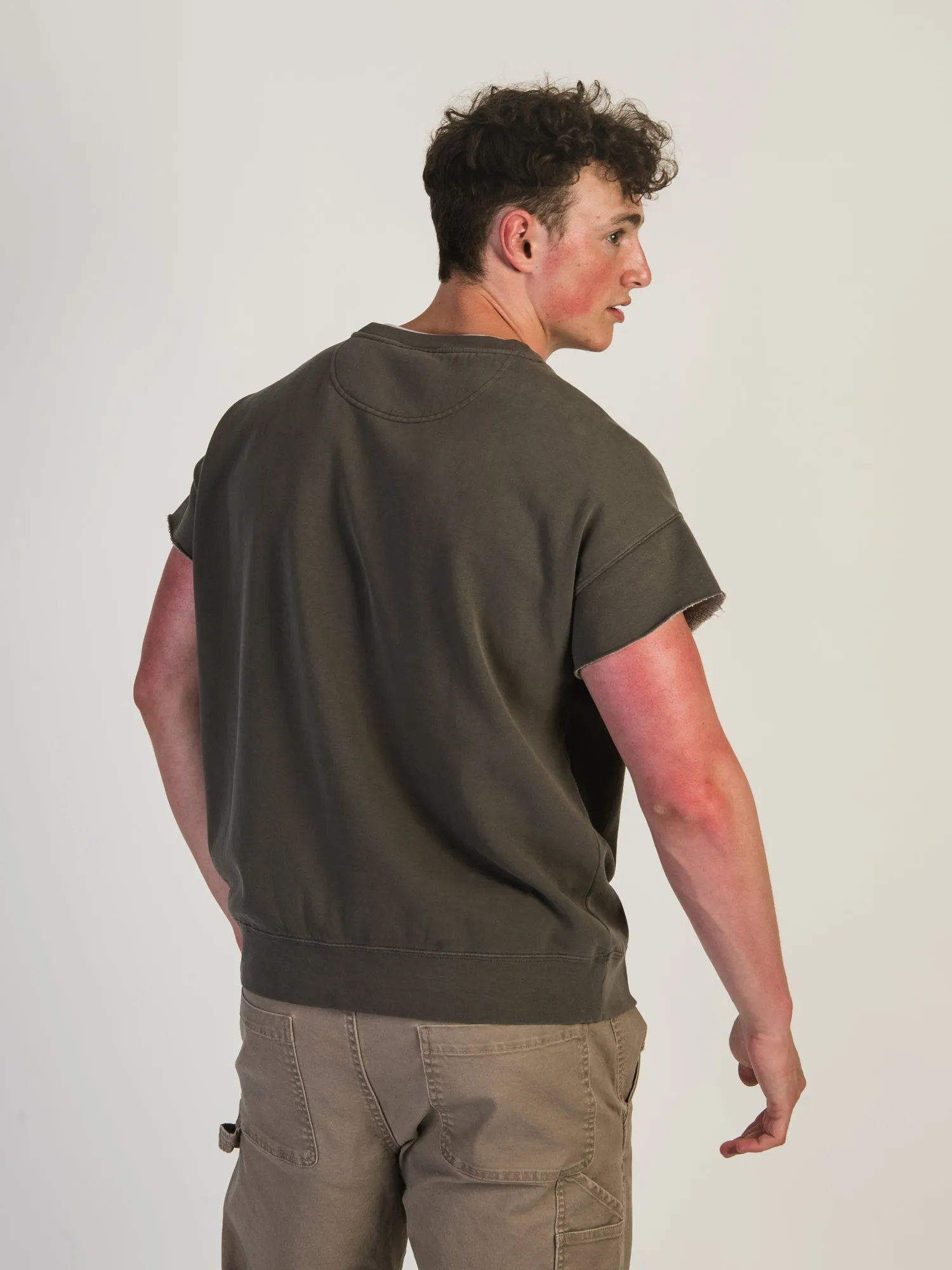 KOLBY HOPPER GARMENT DYE SLEEVELESS TEE - CLEARANCE sold by Boathouse product image thumbnail 3