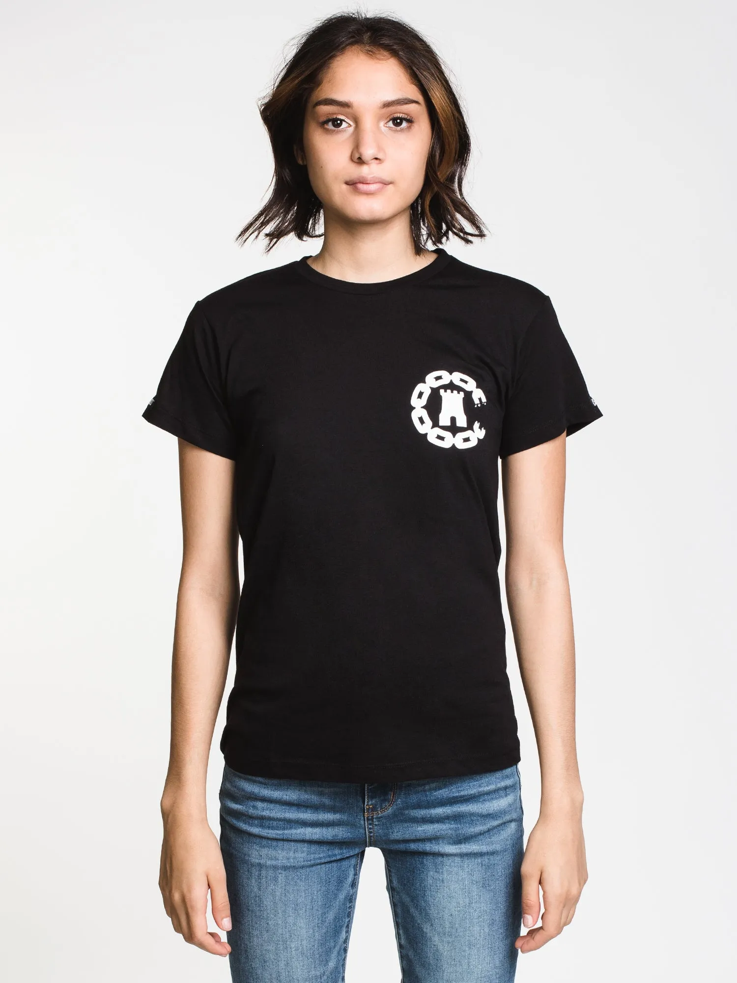 CROOKS & CASTLES NEW CORE LOGO SHORT SLEEVE TEE - CLEARANCE sold by Boathouse