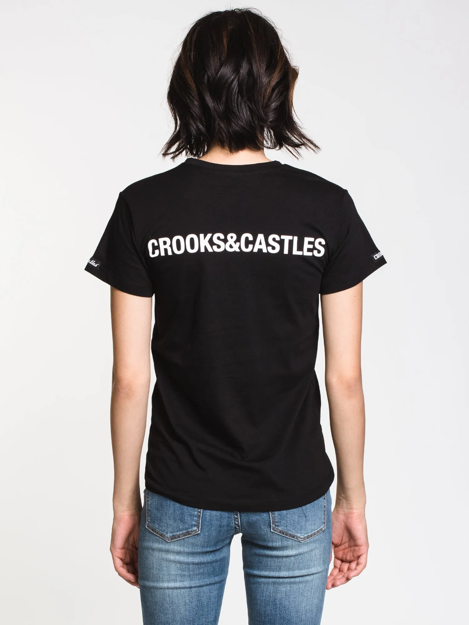 CROOKS & CASTLES NEW CORE LOGO SHORT SLEEVE TEE - CLEARANCE sold by Boathouse product image thumbnail 2