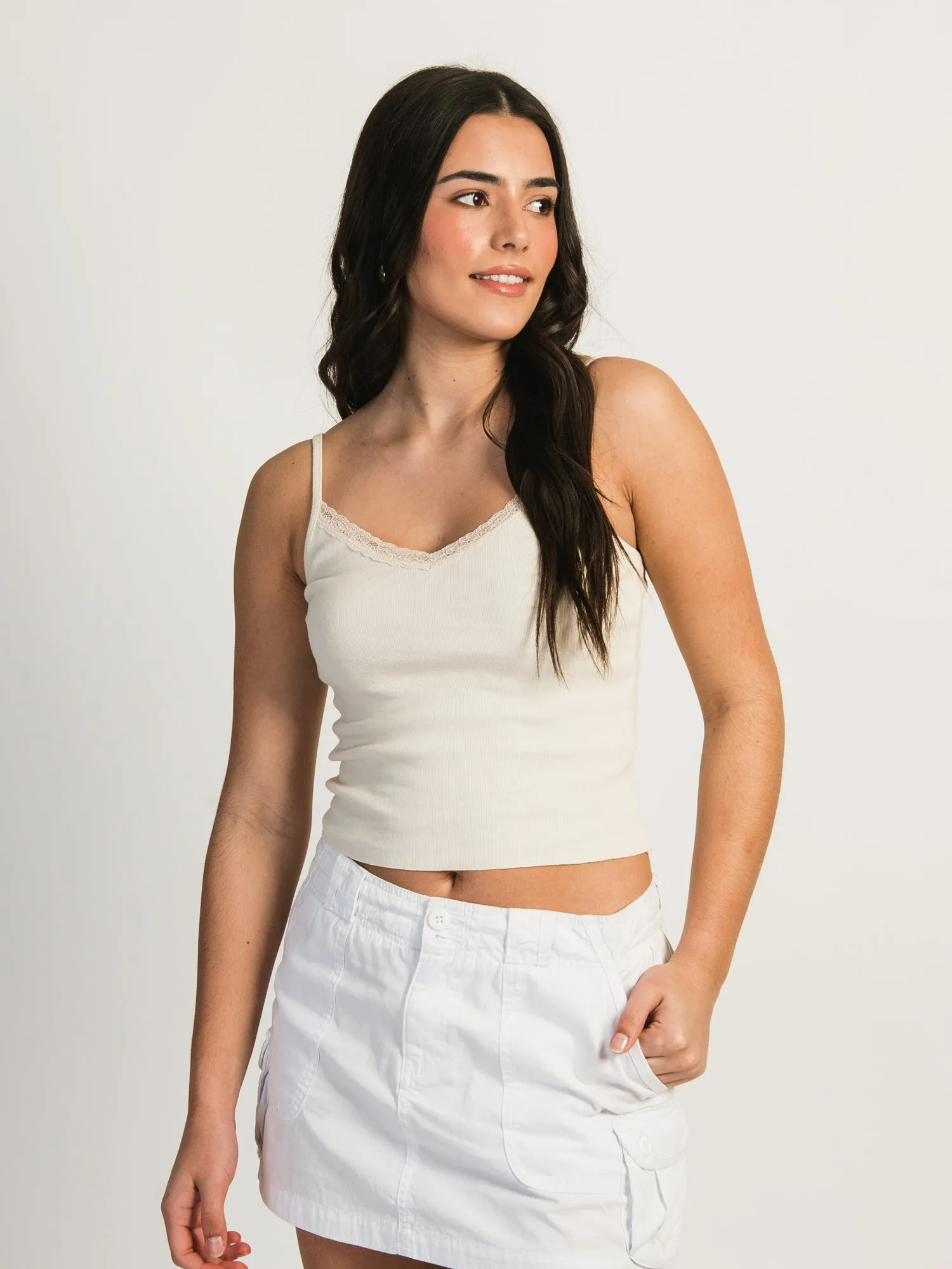 HARLOW ISLA TANK TOP - CREAM - CLEARANCE sold by Boathouse product image thumbnail 2