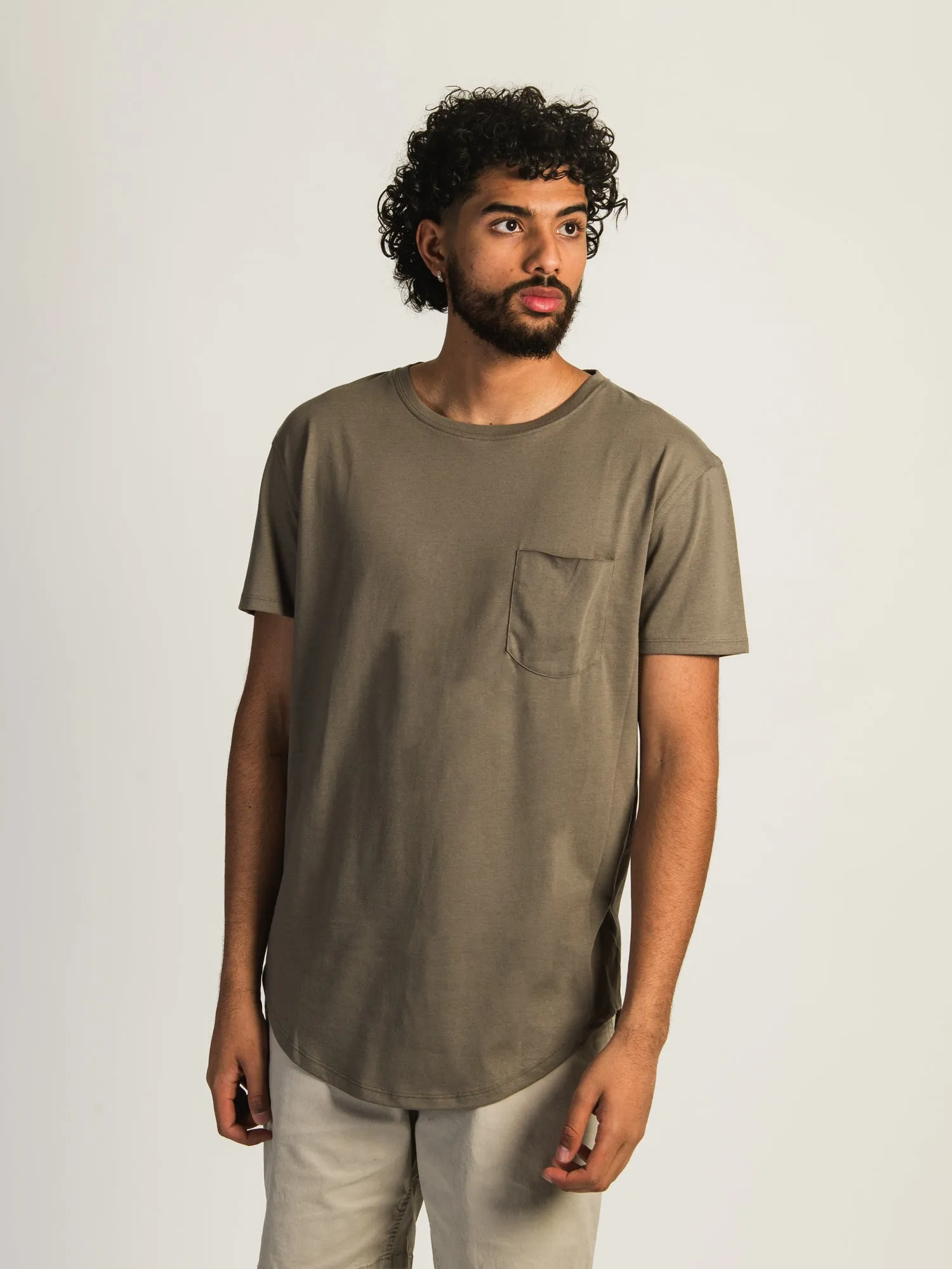 LONGLINE TEE - BROWN - CLEARANCE sold by Boathouse