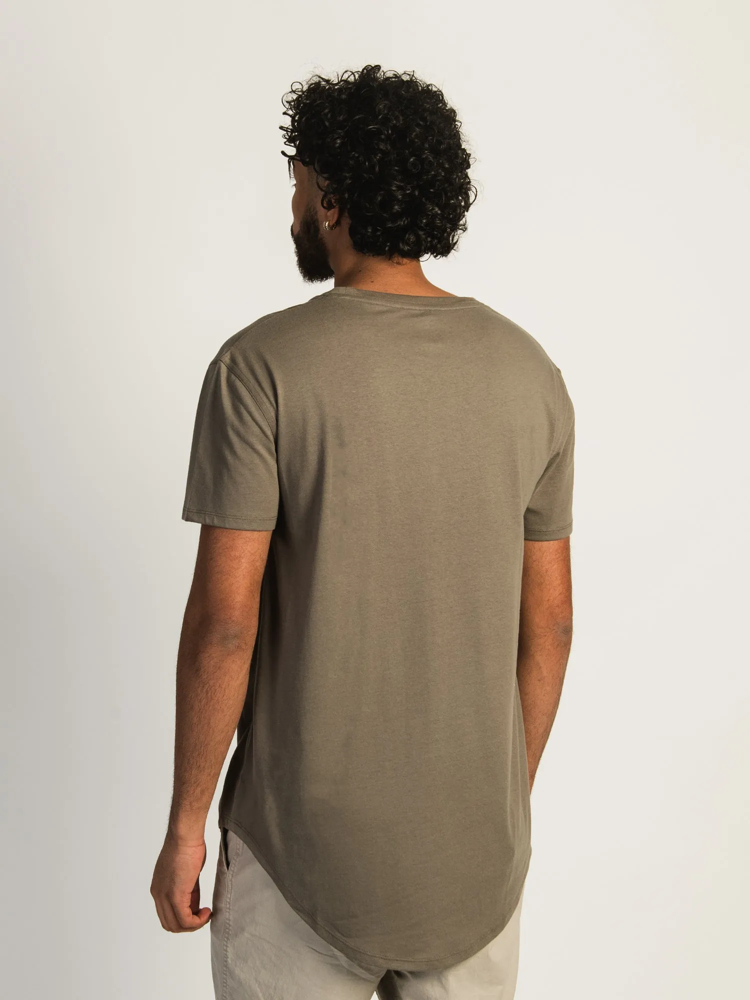 LONGLINE TEE - BROWN - CLEARANCE sold by Boathouse product image thumbnail 2