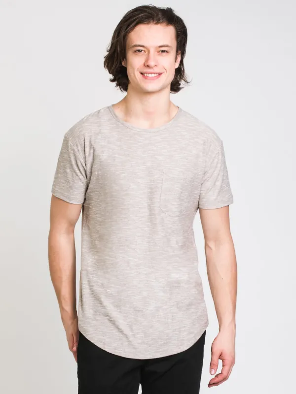 KOLBY TEXTURED LONGLINE TEE - CLEARANCE made by Boathouse