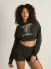 HARLOW MONICA ELASTIC SCREEN SWEATSHIRT - CLEARANCE sold by Boathouse