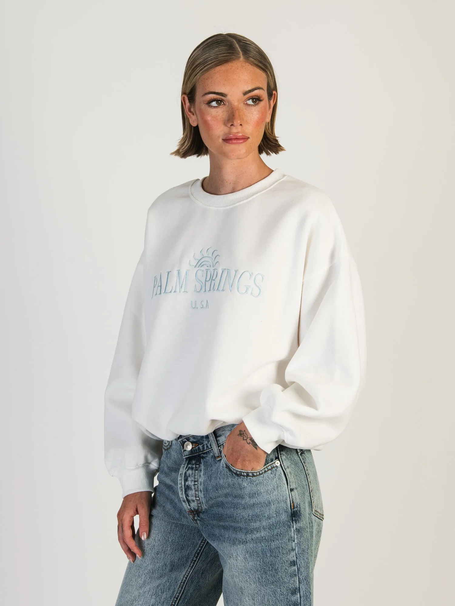 PRINCESS POLLY PALM SPRINGS CREWNECK - CLEARANCE sold by Boathouse product image thumbnail 3
