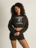 HARLOW MONICA ELASTIC SCREEN SWEATSHIRT - CLEARANCE sold by Boathouse