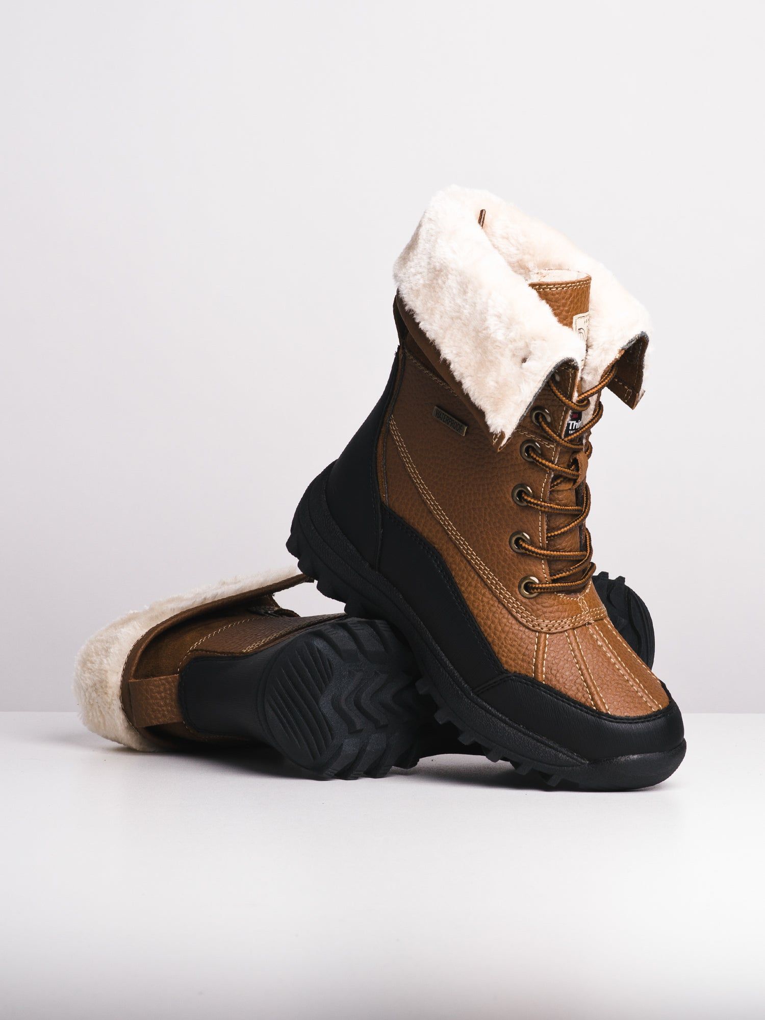 WOMENS JOSIE LEATHER WATERPROOF WINTER BOOT - CLEARANCE sold by Boathouse product image thumbnail 2