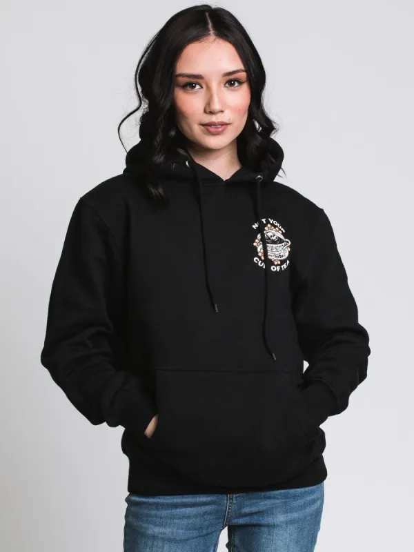 LAST CALL CUP OF TEA GRAPHIC PULLOVER HOODIE  - CLEARANCE sold by Boathouse