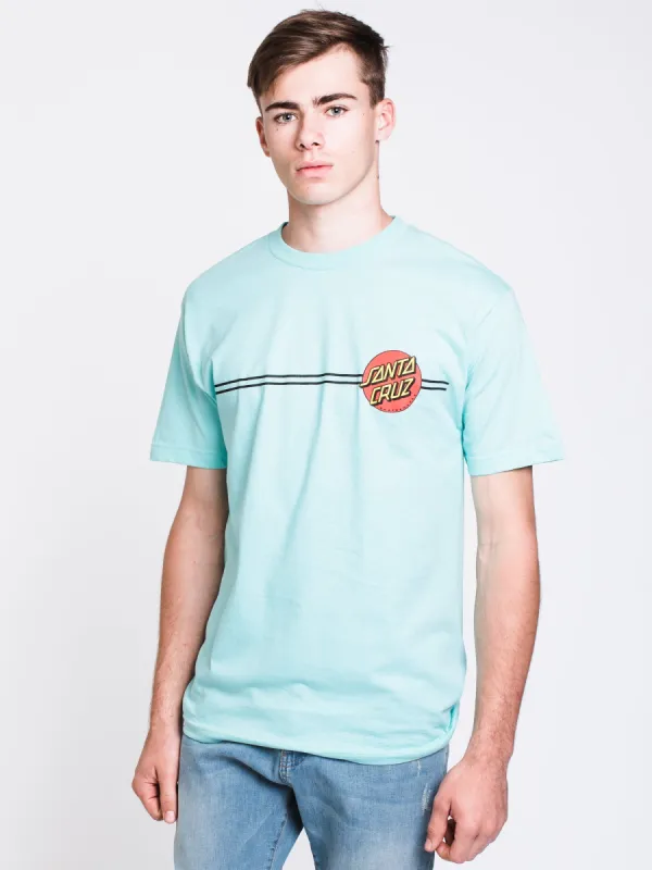 MENS CLASSIC DOT SHORT SLEEVE T-SHIRT- CELADON - CLEARANCE sold by Boathouse