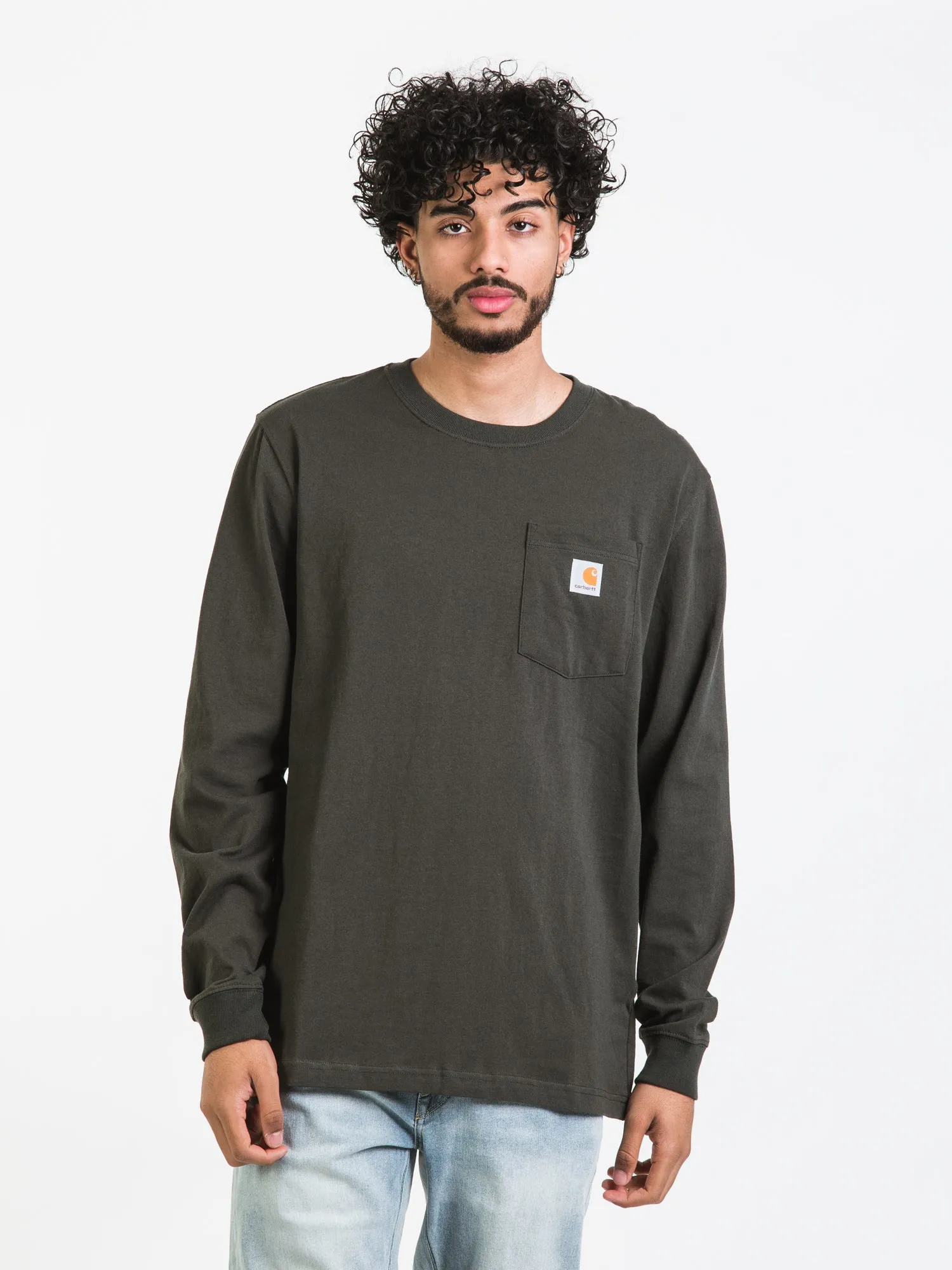 CARHARTT LONG SLEEVE POCKET CRAFTMAN GRAPHIC TEE - CLEARANCE sold by Boathouse product image thumbnail 3